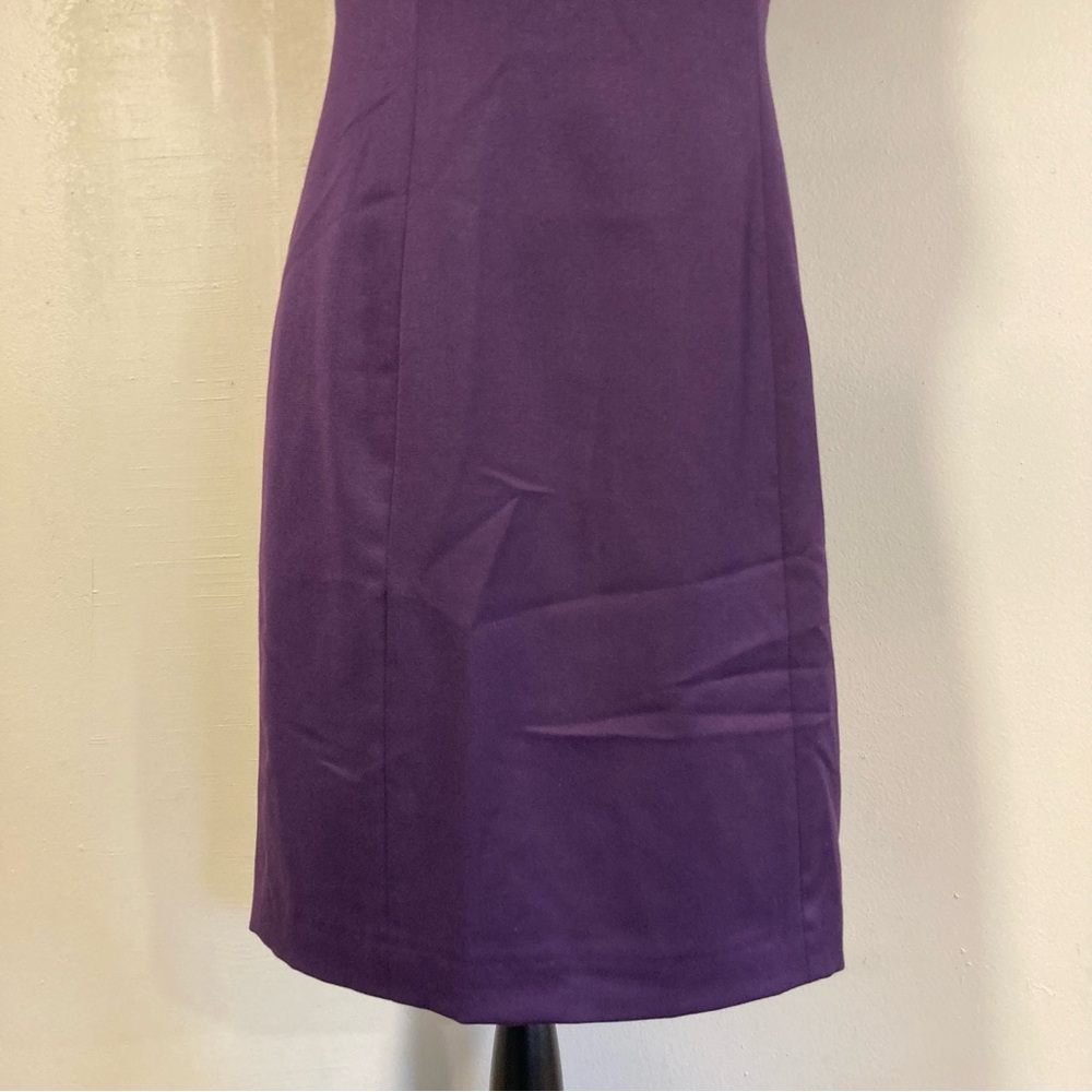 Pendleton Y2K 100% Virgin Wool Sleeveless Sheath Dress Sz 8 Made in USA 2000s - Picture 6 of 16